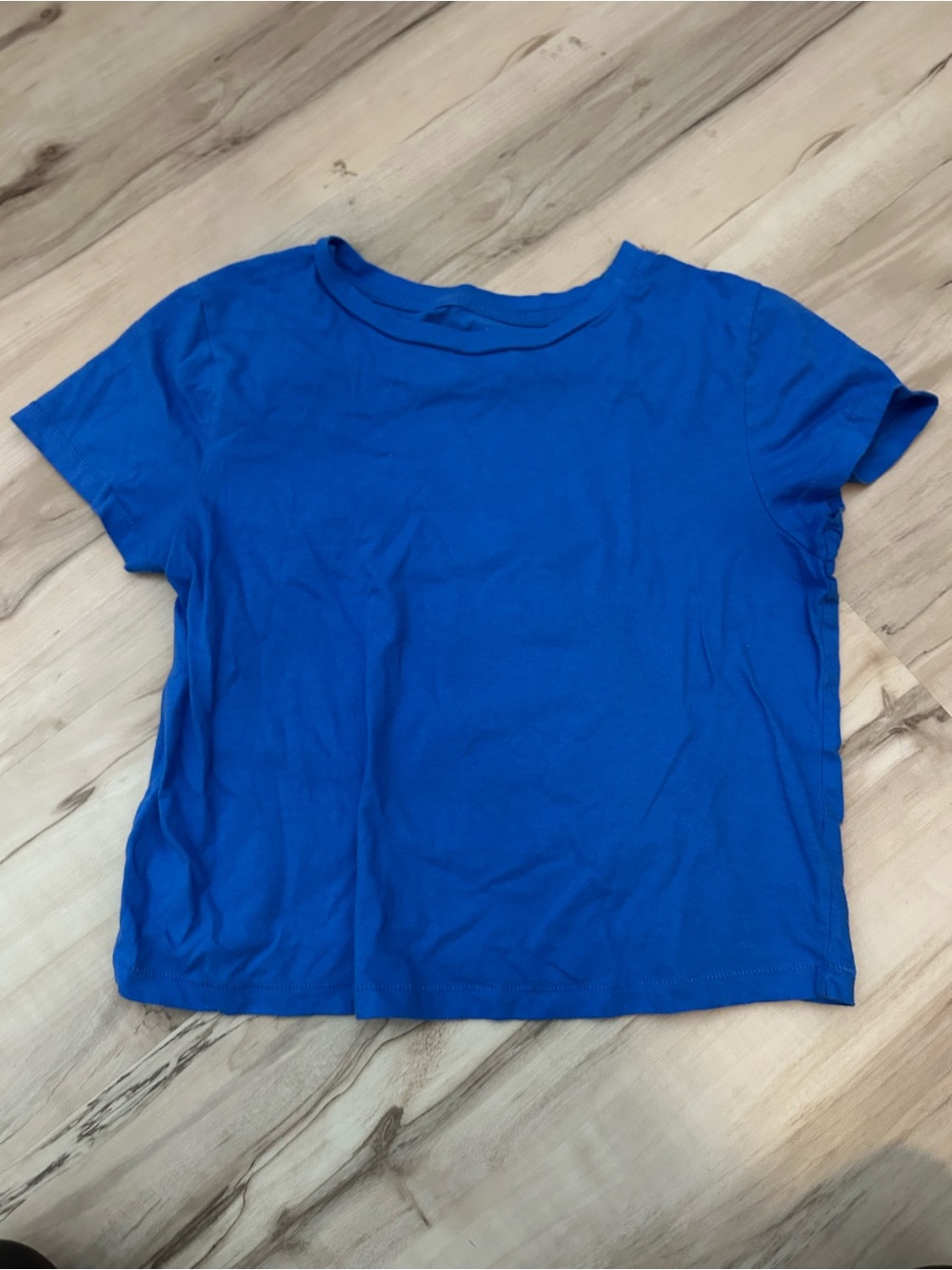 universal thread blue boxy t-shirt